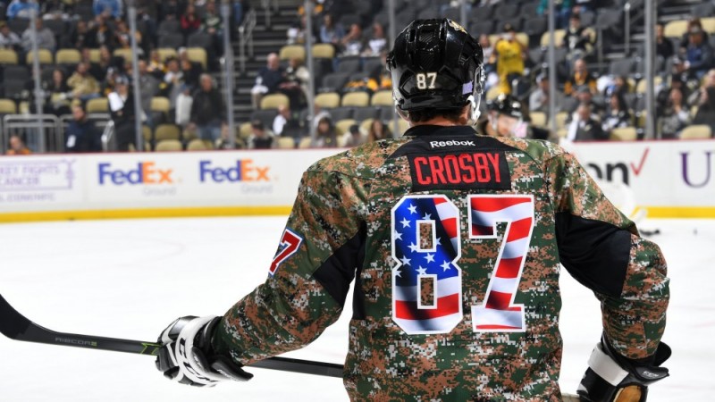 nhl military jersey